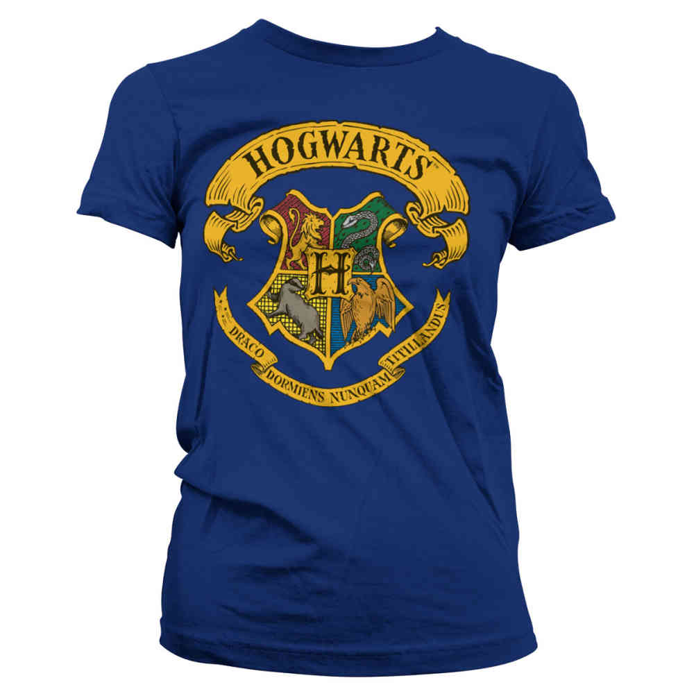 harry-potter-dames-tshirt-hogwarts-crest-rood-attitude-holland